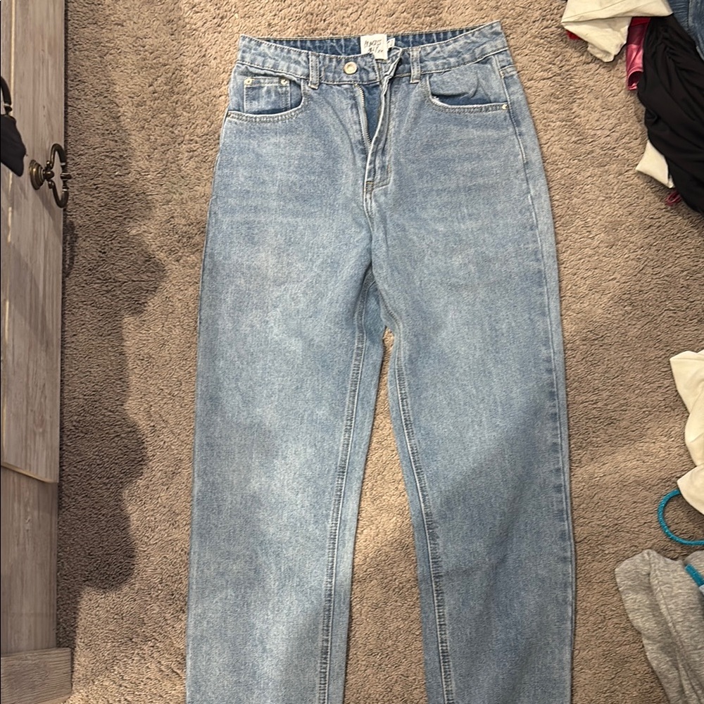 Princess Polly High Rise Blue Jeans